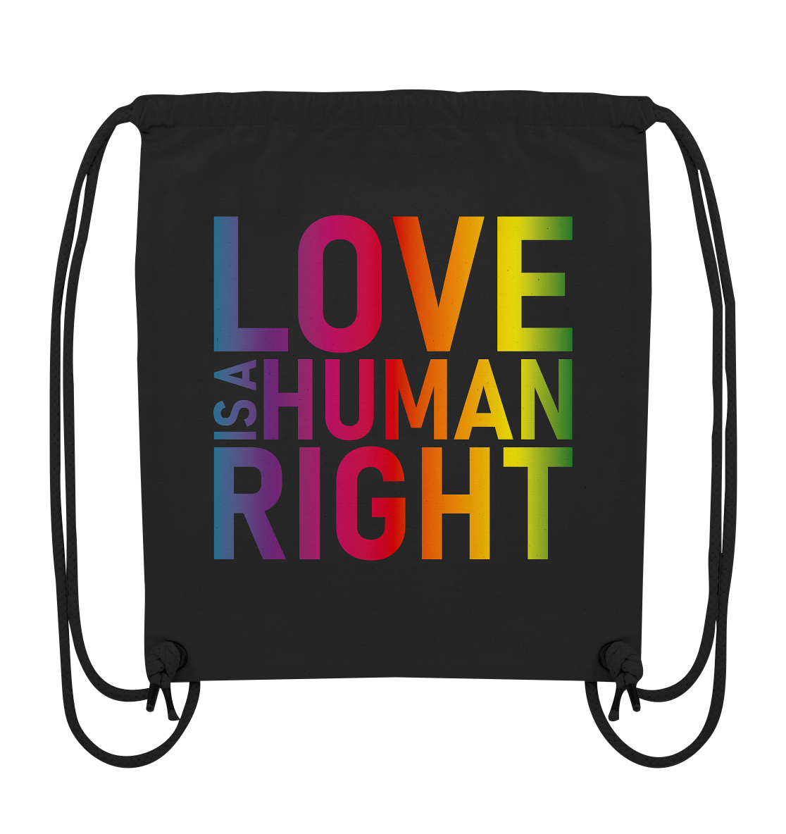 Love is a human right - Sportbeutel
