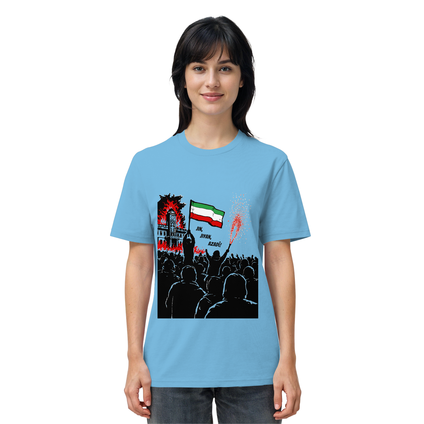 Jin, Jiyan, Azadi! - T-Shirt
