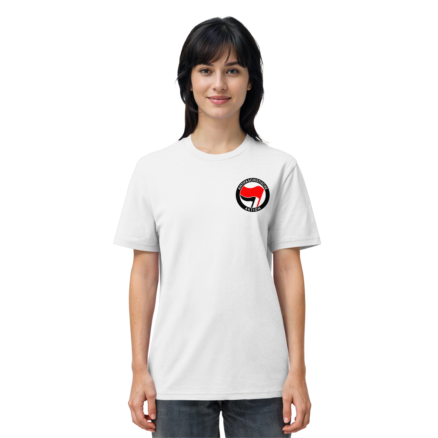 Antifaschistische Aktion (Kleiner Druck) - T-Shirt