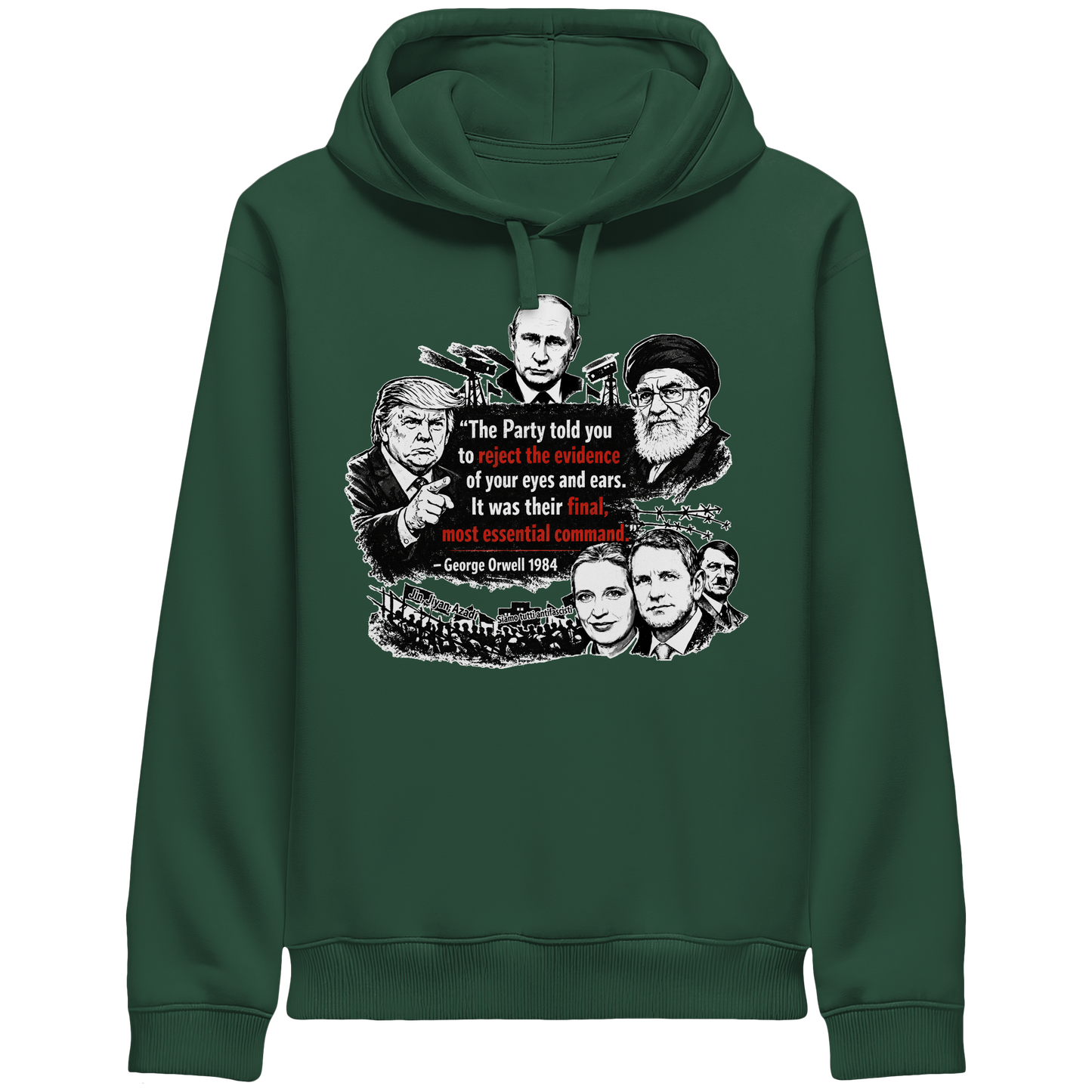 Alternative Fakten - Hoodie mit Seitentaschen