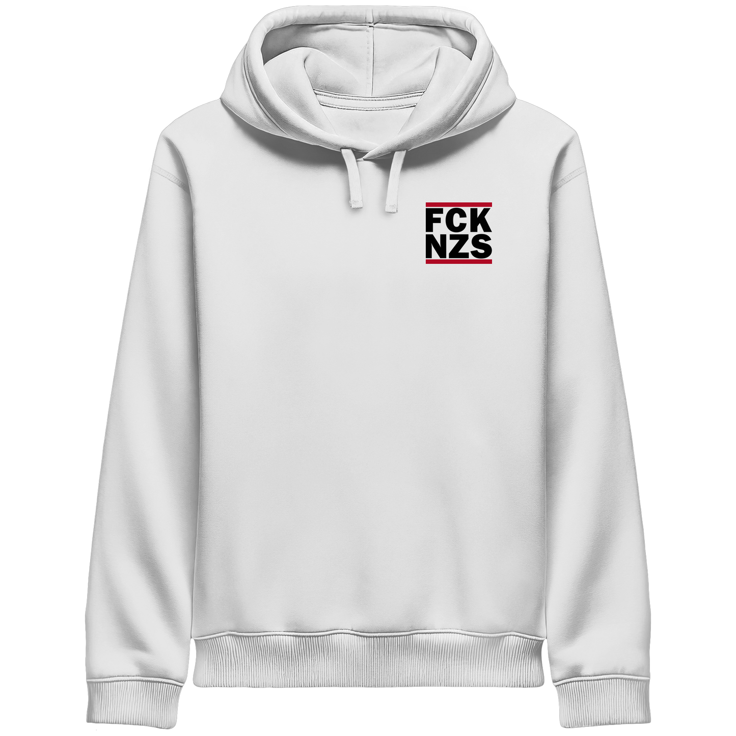 FCK NZS (Kleiner Druck) - Hoodie mit Seitentaschen