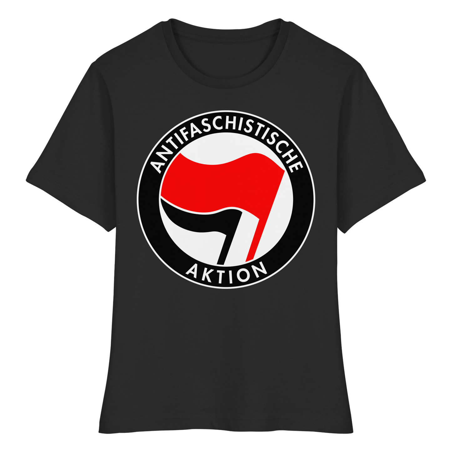 Antifaschistische Aktion - Tailliertes T-Shirt