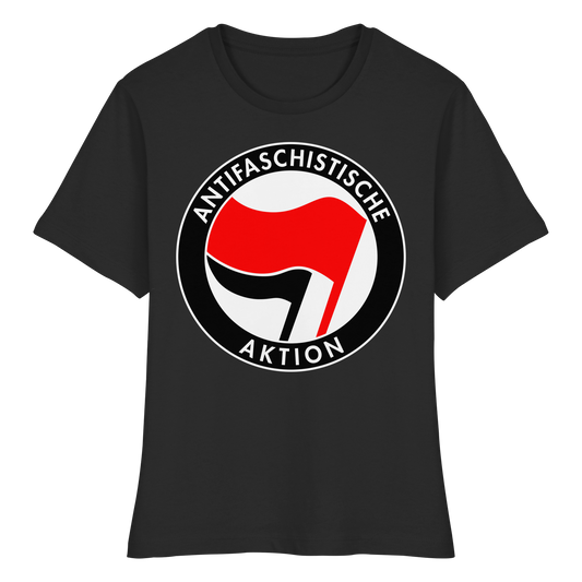 Antifaschistische Aktion - Tailliertes T-Shirt
