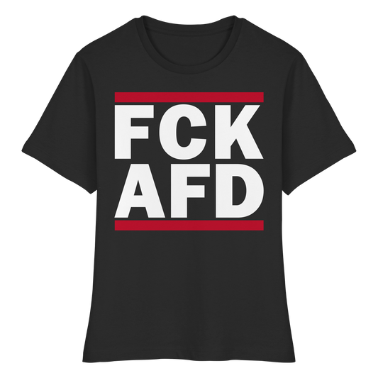 FCK AFD - Tailliertes T-Shirt