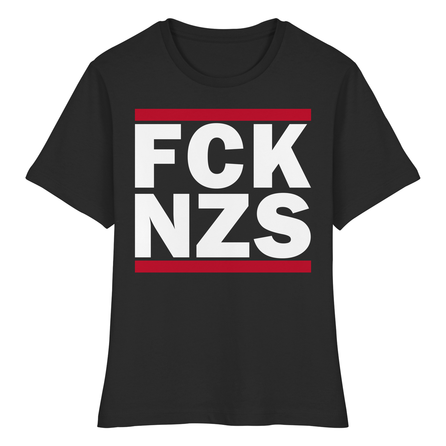 FCK NZS - Tailliertes T-Shirt