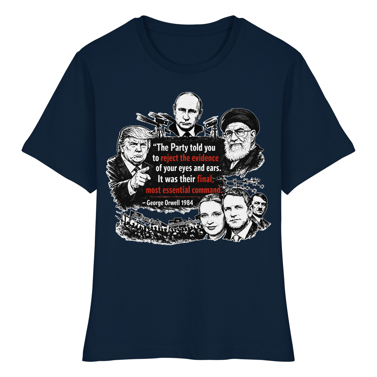 Alternative Fakten - Tailliertes T-Shirt