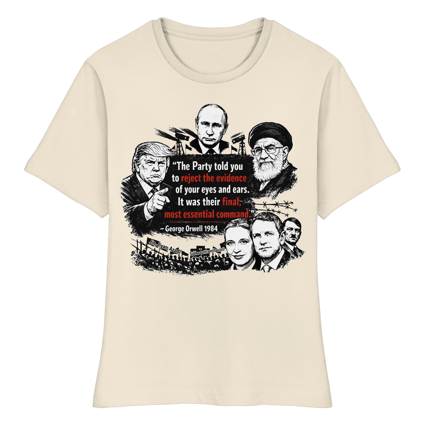 Alternative Fakten - Tailliertes T-Shirt