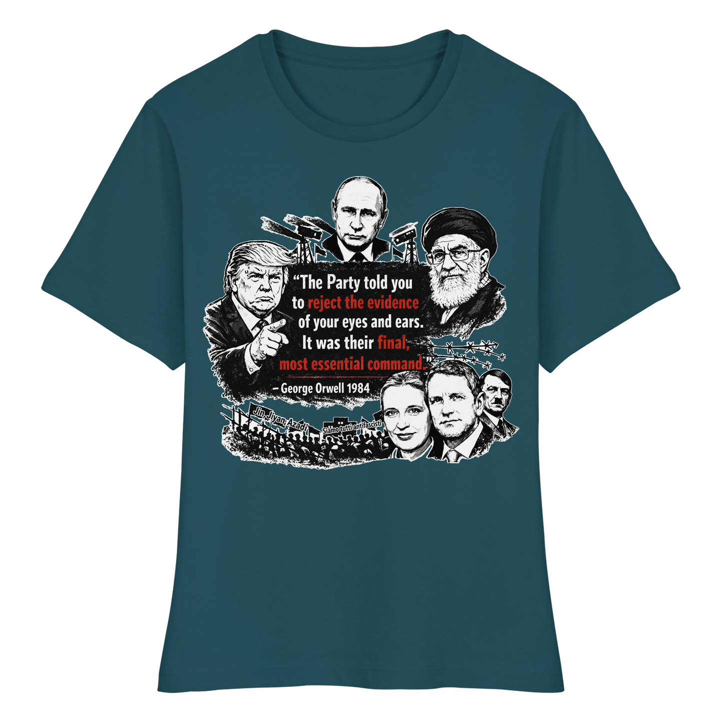 Alternative Fakten - Tailliertes T-Shirt