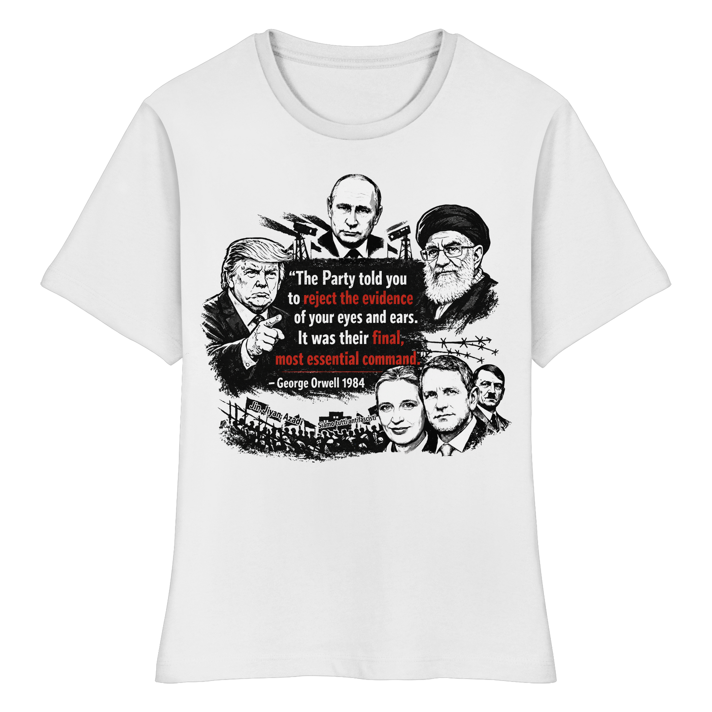 Alternative Fakten - Tailliertes T-Shirt