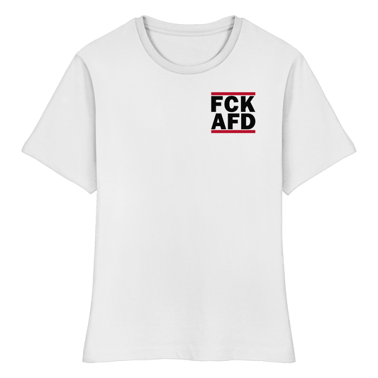 FCK AFD (Kleiner Druck) - Tailliertes T-Shirt