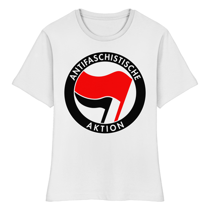 Antifaschistische Aktion - Tailliertes T-Shirt