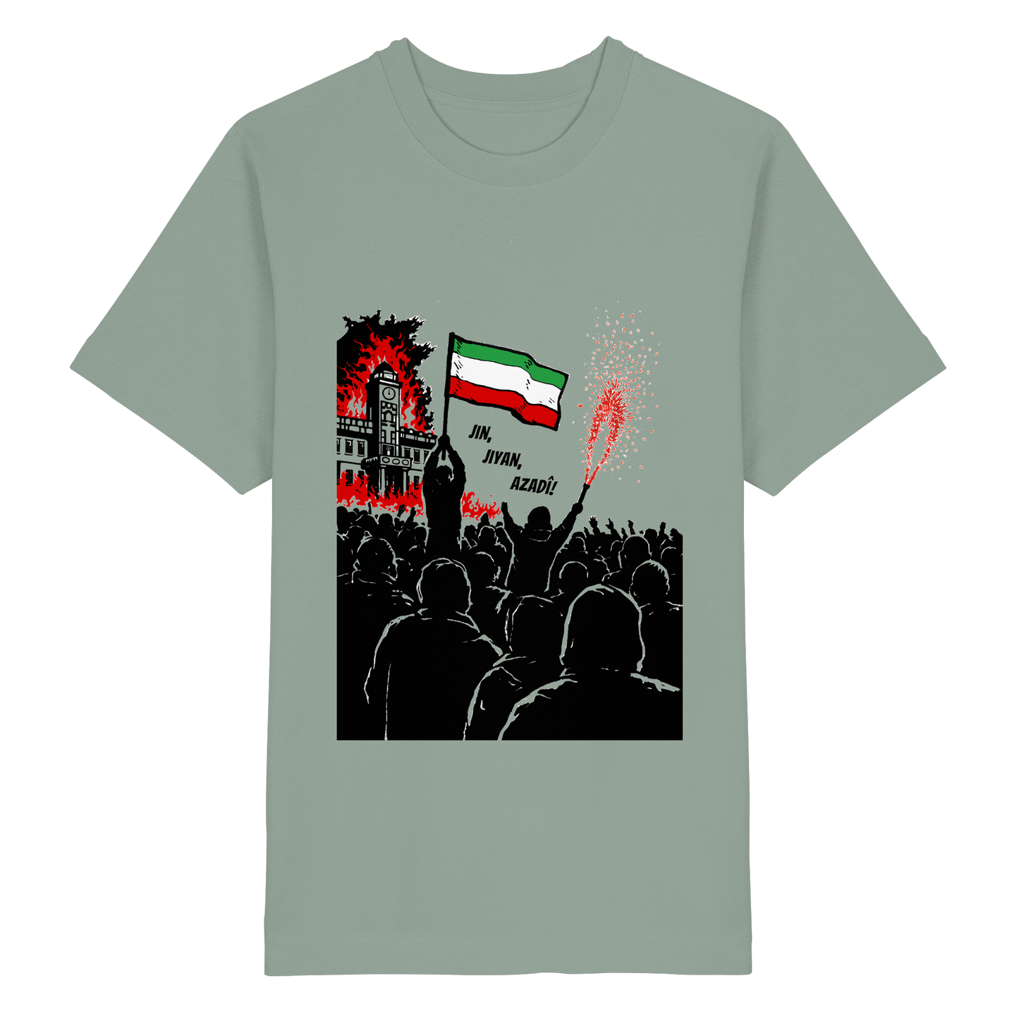 Jin, Jiyan, Azadi! - Oversized T-Shirt