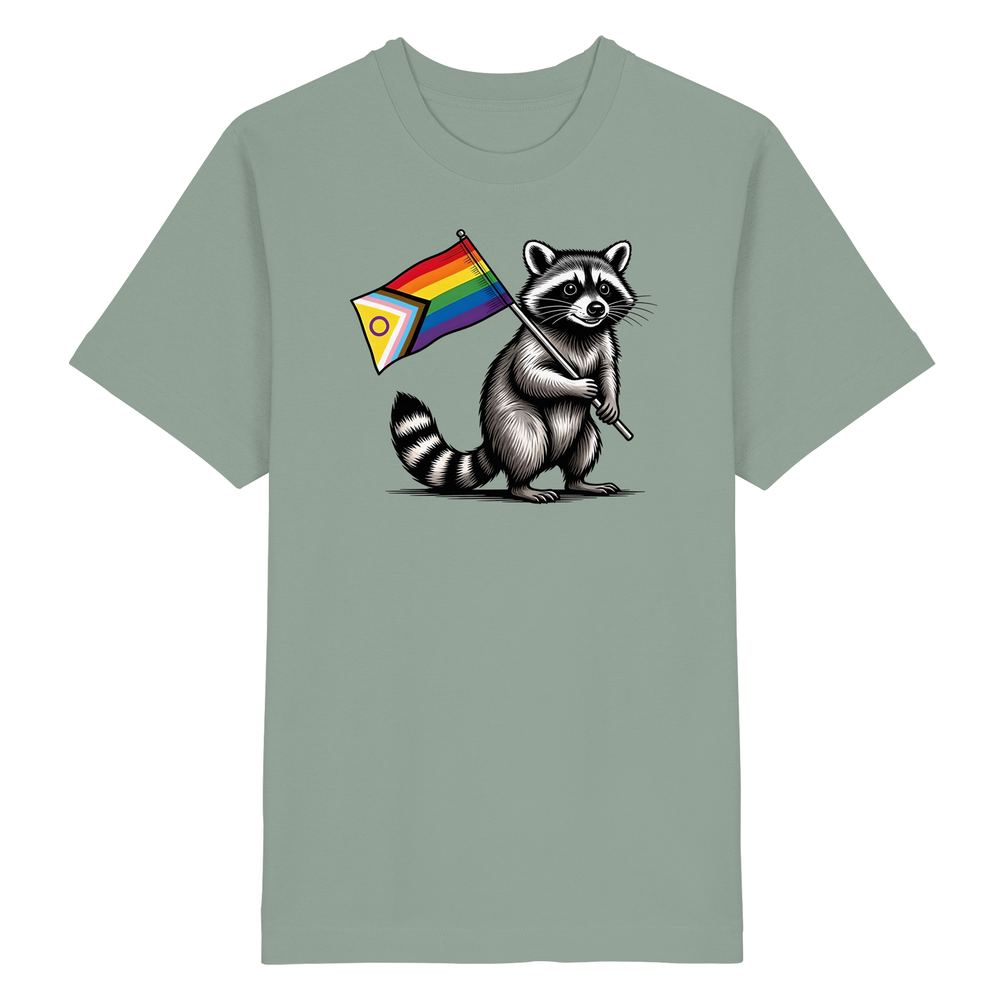 Raccoon Pride - Oversized T-Shirt