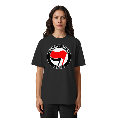 Antifaschistische Aktion - Oversized T-Shirt