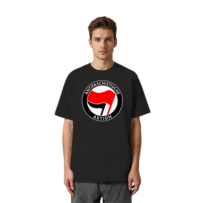 Antifaschistische Aktion - Oversized T-Shirt