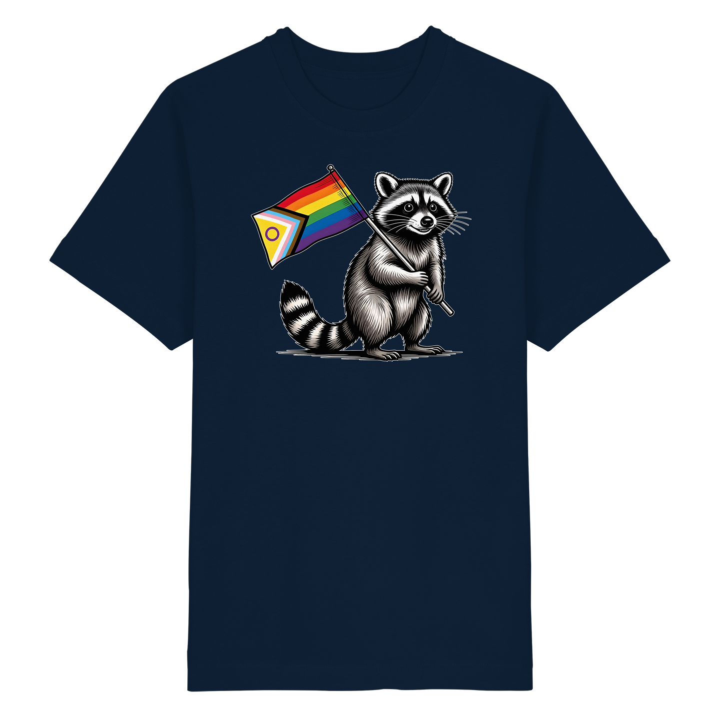 Raccoon Pride - Oversized T-Shirt