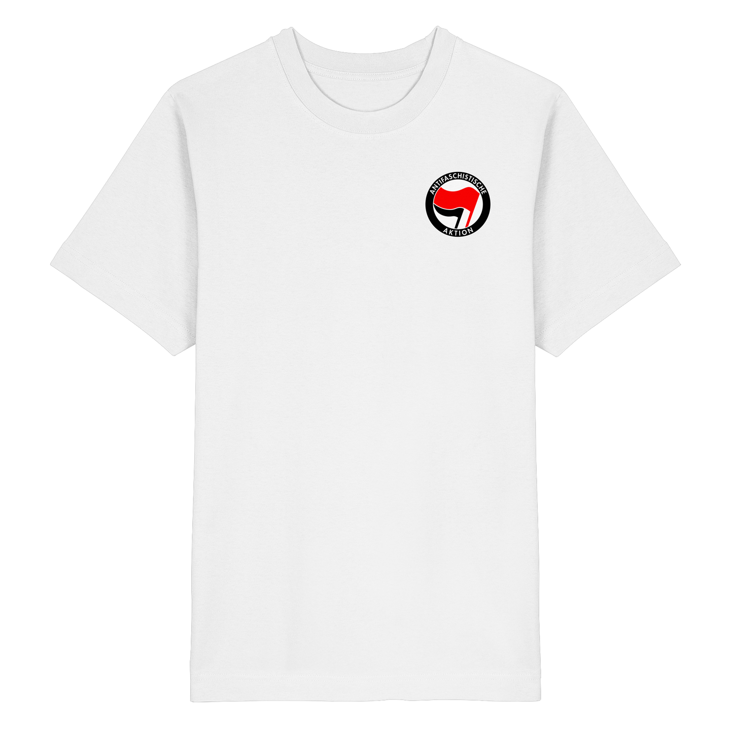 Antifaschistische Aktion (Kleiner Druck) - Oversized T-Shirt
