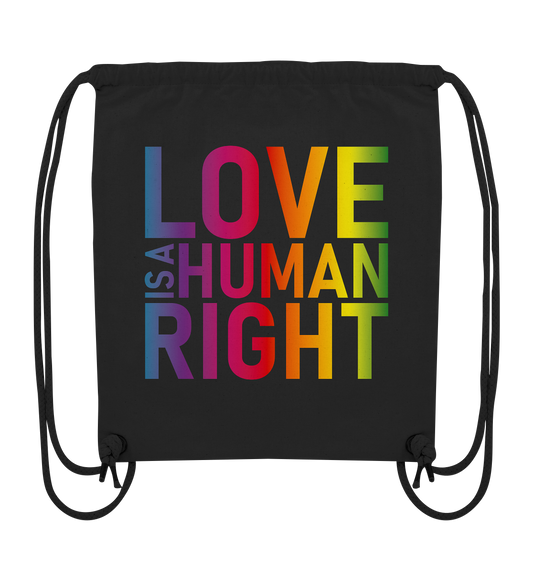 Love is a human right - Sportbeutel