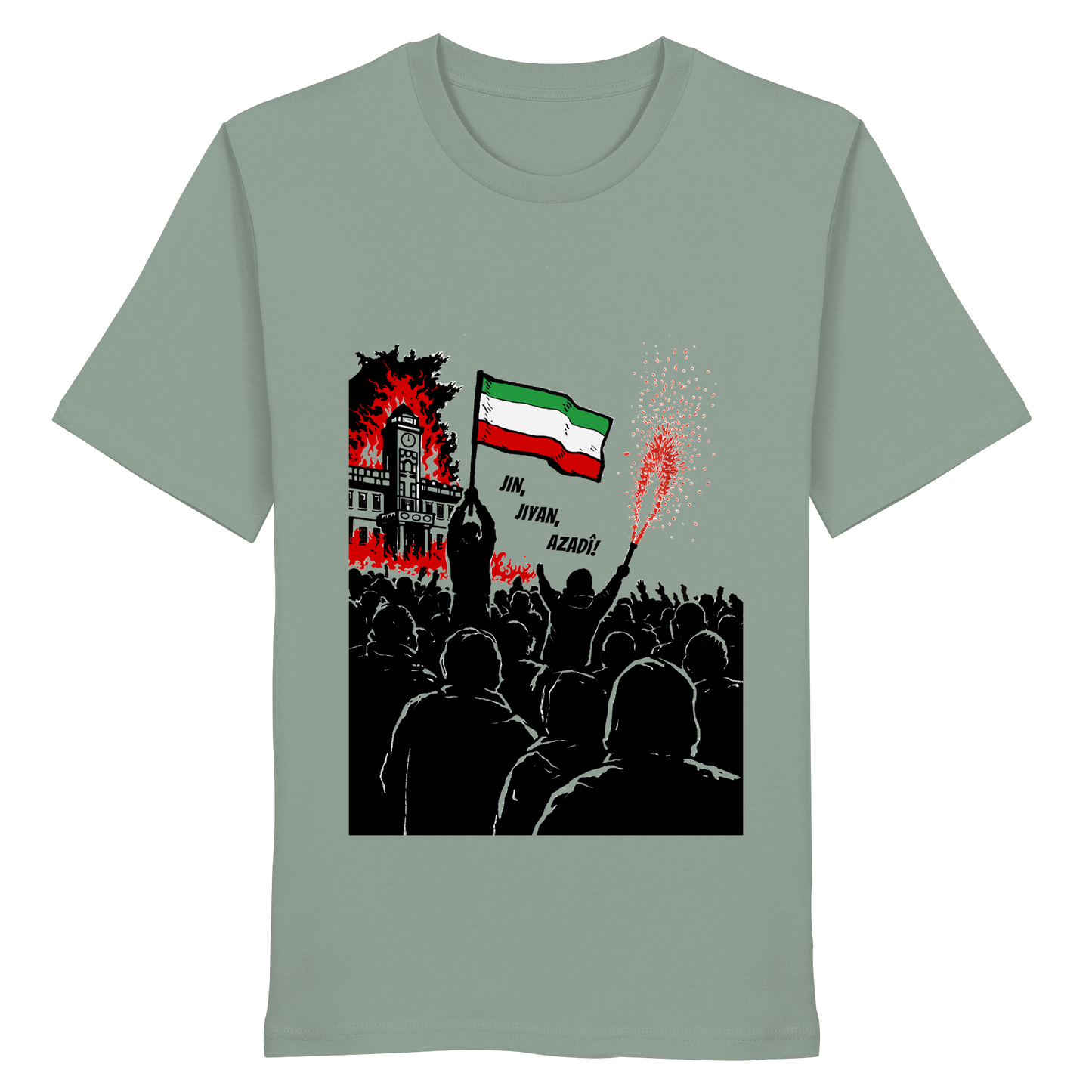 Jin, Jiyan, Azadi! - T-Shirt
