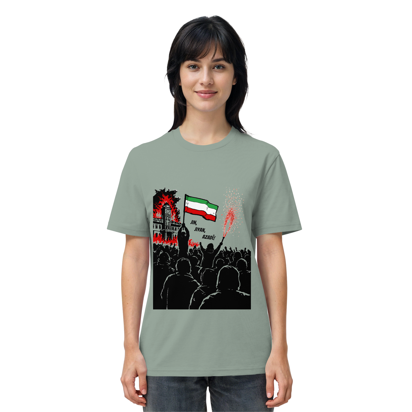 Jin, Jiyan, Azadi! - T-Shirt