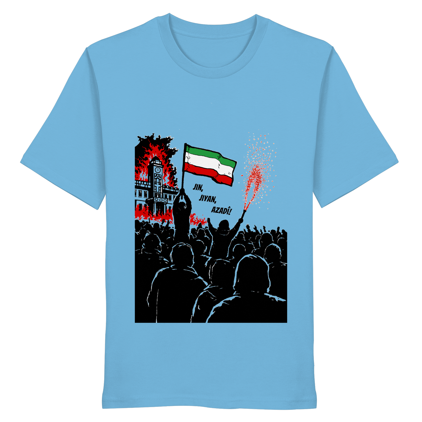 Jin, Jiyan, Azadi! - T-Shirt