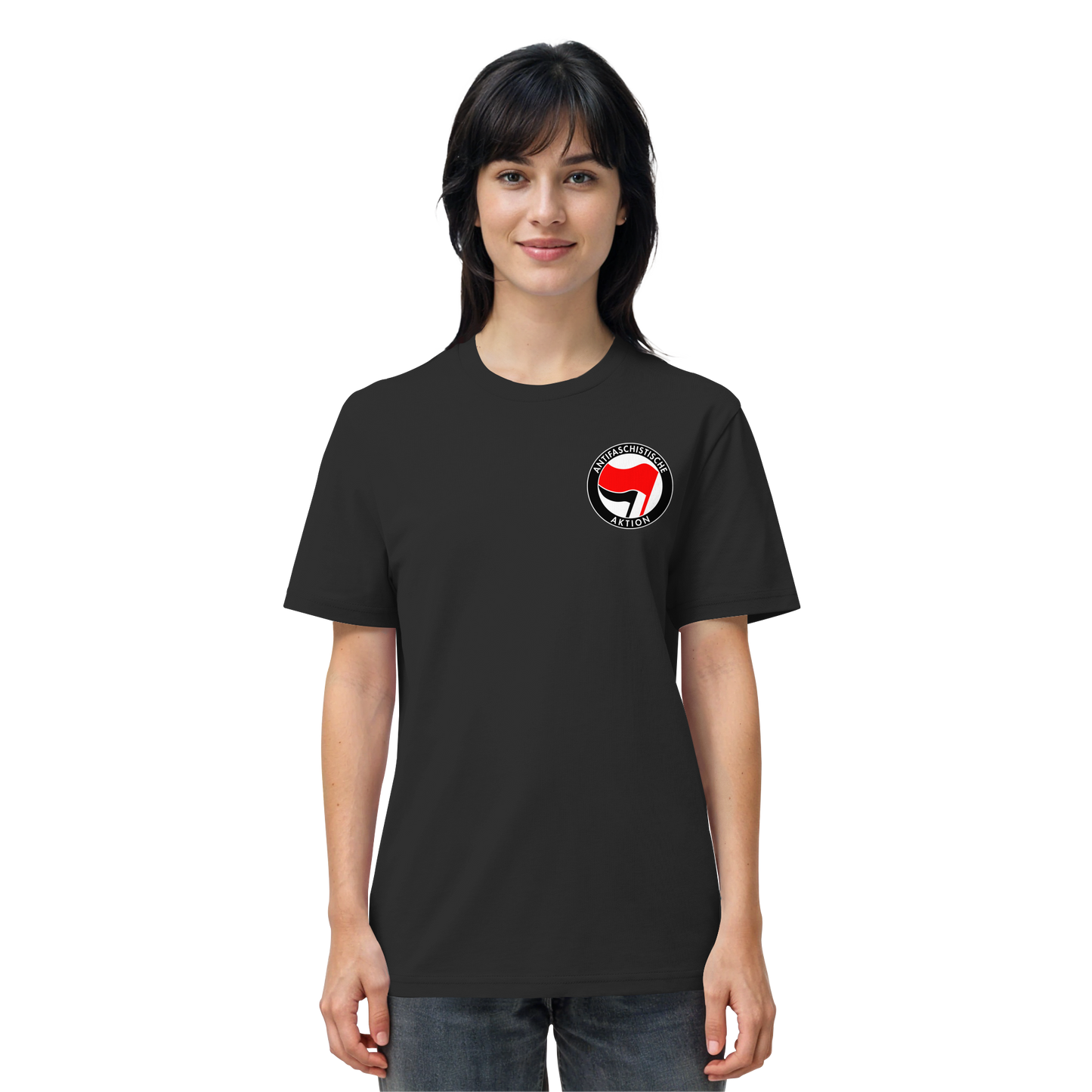 Antifaschistische Aktion (Kleiner Druck) - T-Shirt