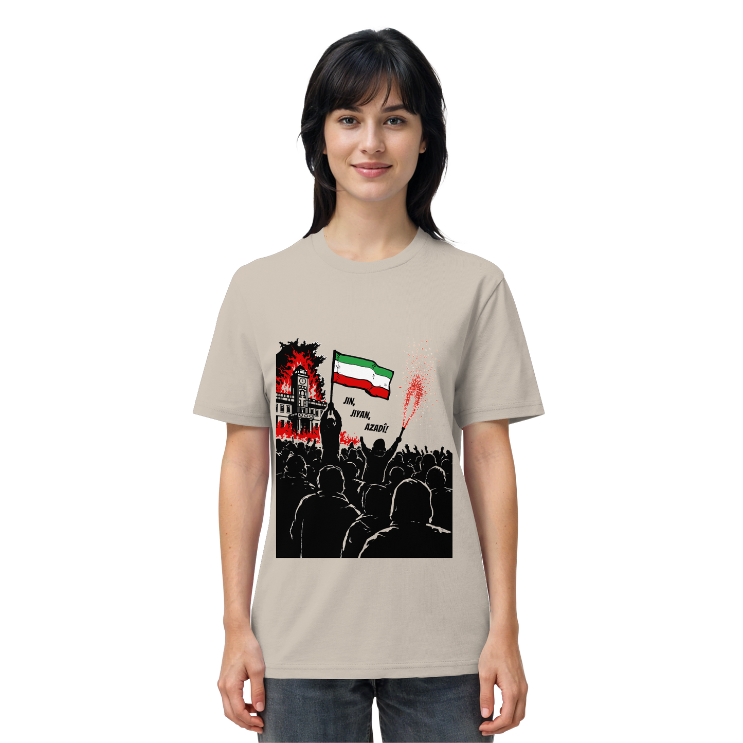 Jin, Jiyan, Azadi! - T-Shirt