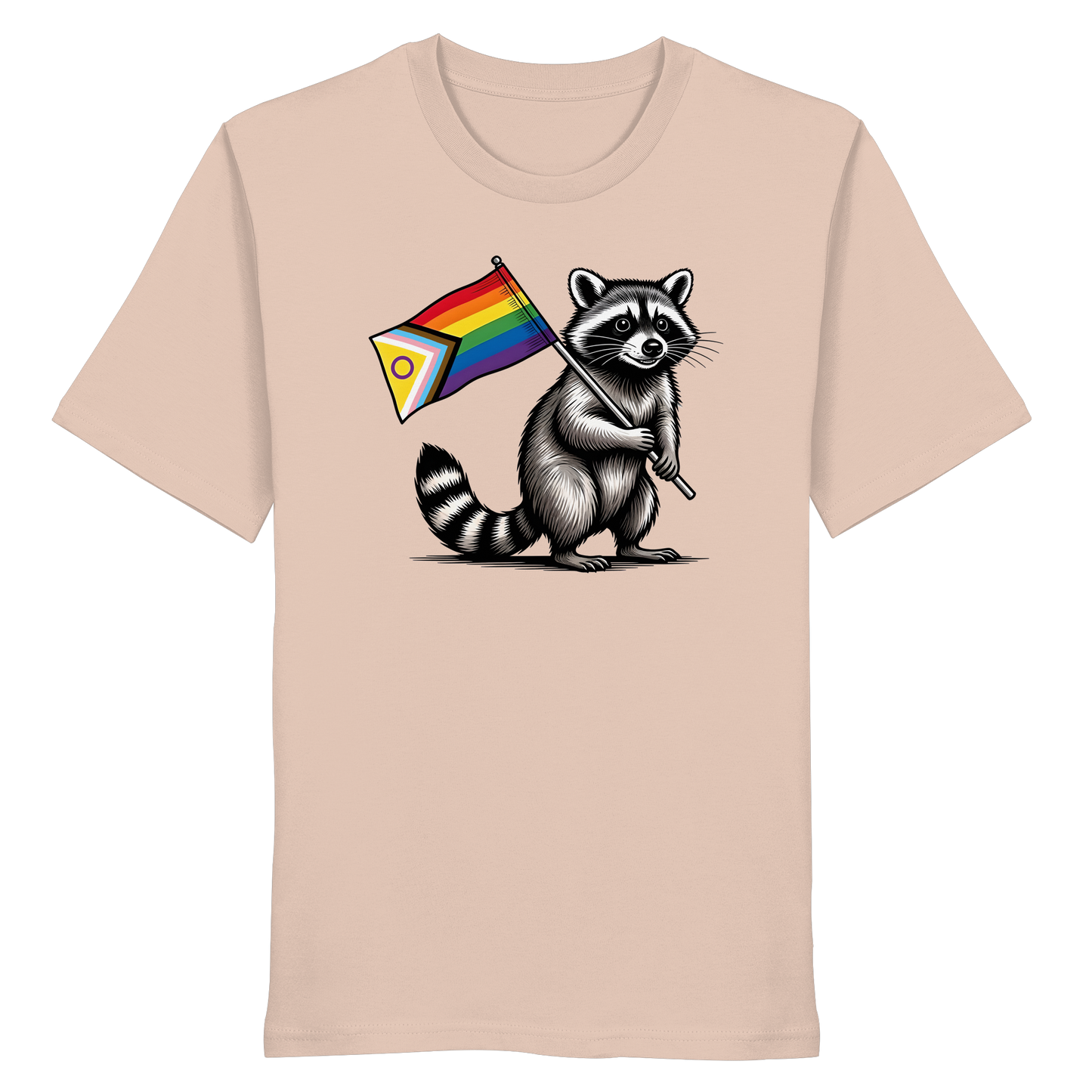Raccoon Pride - T-Shirt