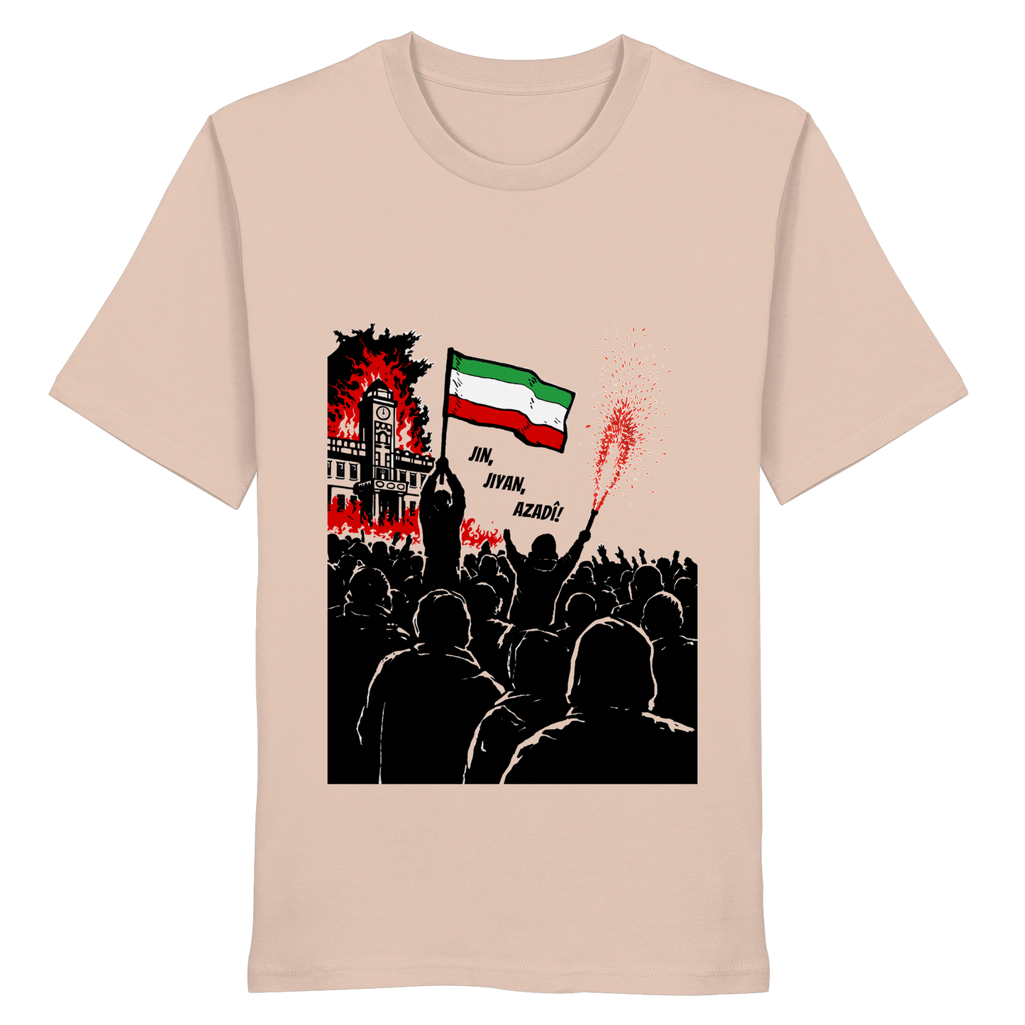 Jin, Jiyan, Azadi! - T-Shirt