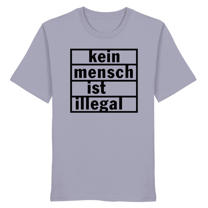 Kein Mensch ist illegal (Schwarz) - T-Shirt