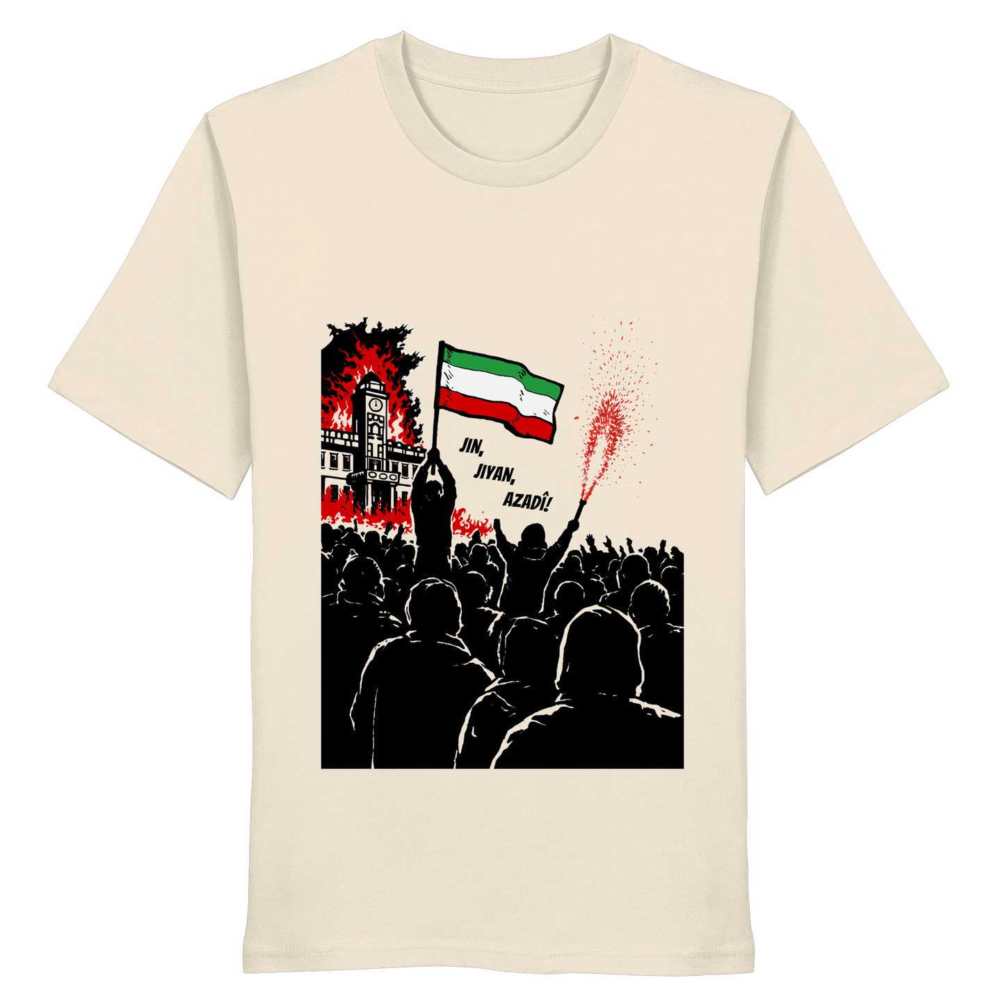 Jin, Jiyan, Azadi! - T-Shirt