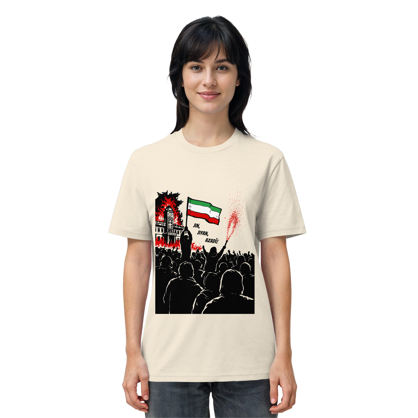 Jin, Jiyan, Azadi! - T-Shirt