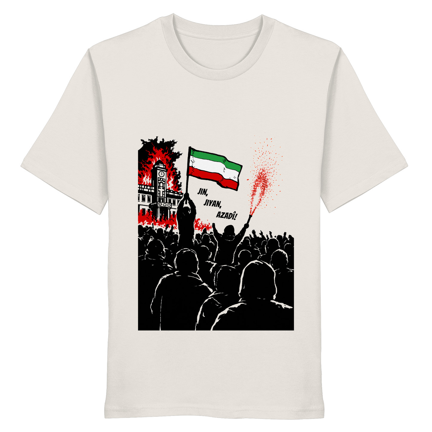 Jin, Jiyan, Azadi! - T-Shirt