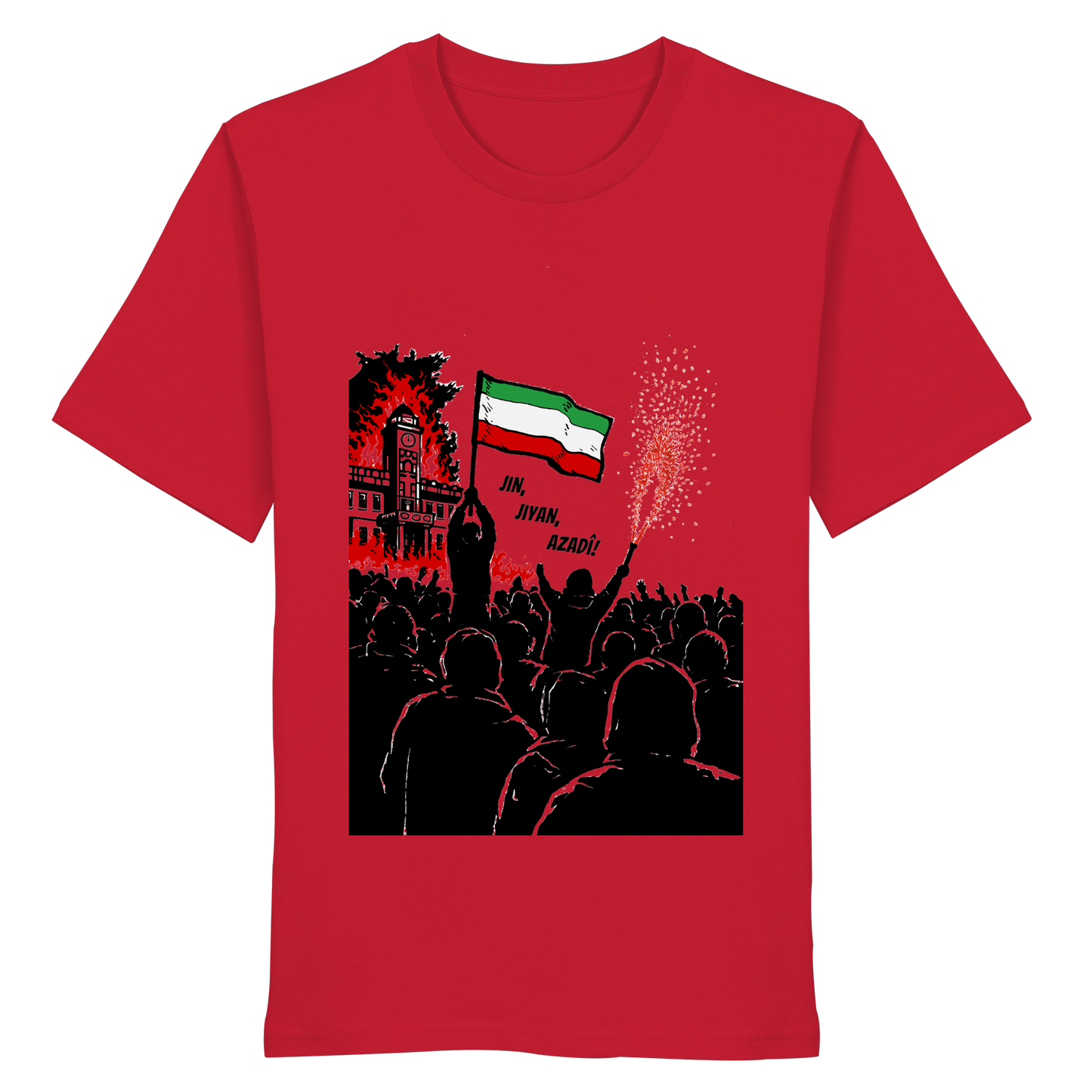 Jin, Jiyan, Azadi! - T-Shirt