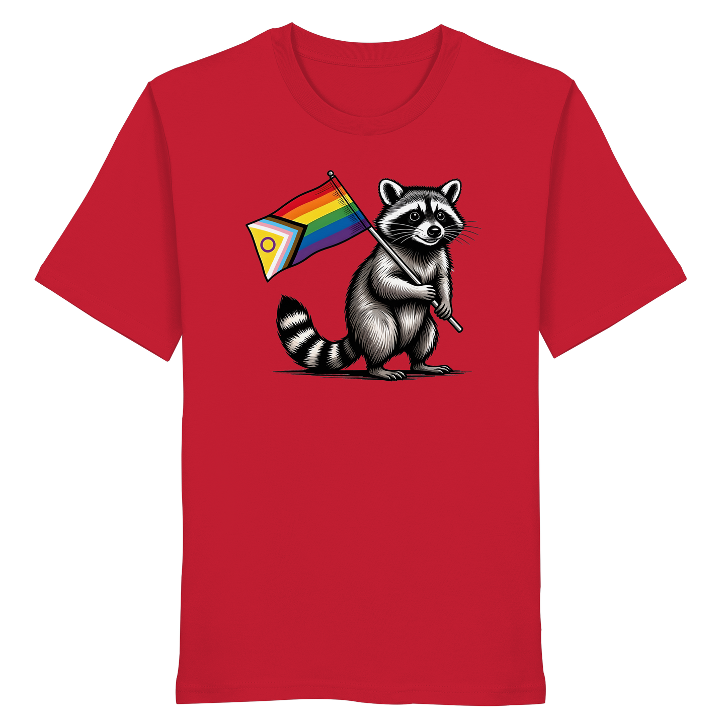 Raccoon Pride - T-Shirt
