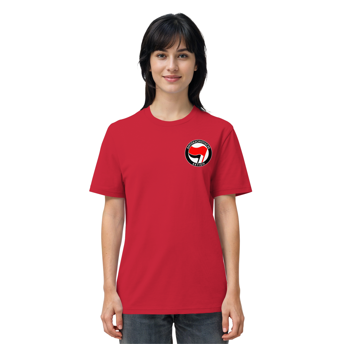 Antifaschistische Aktion (Kleiner Druck) - T-Shirt