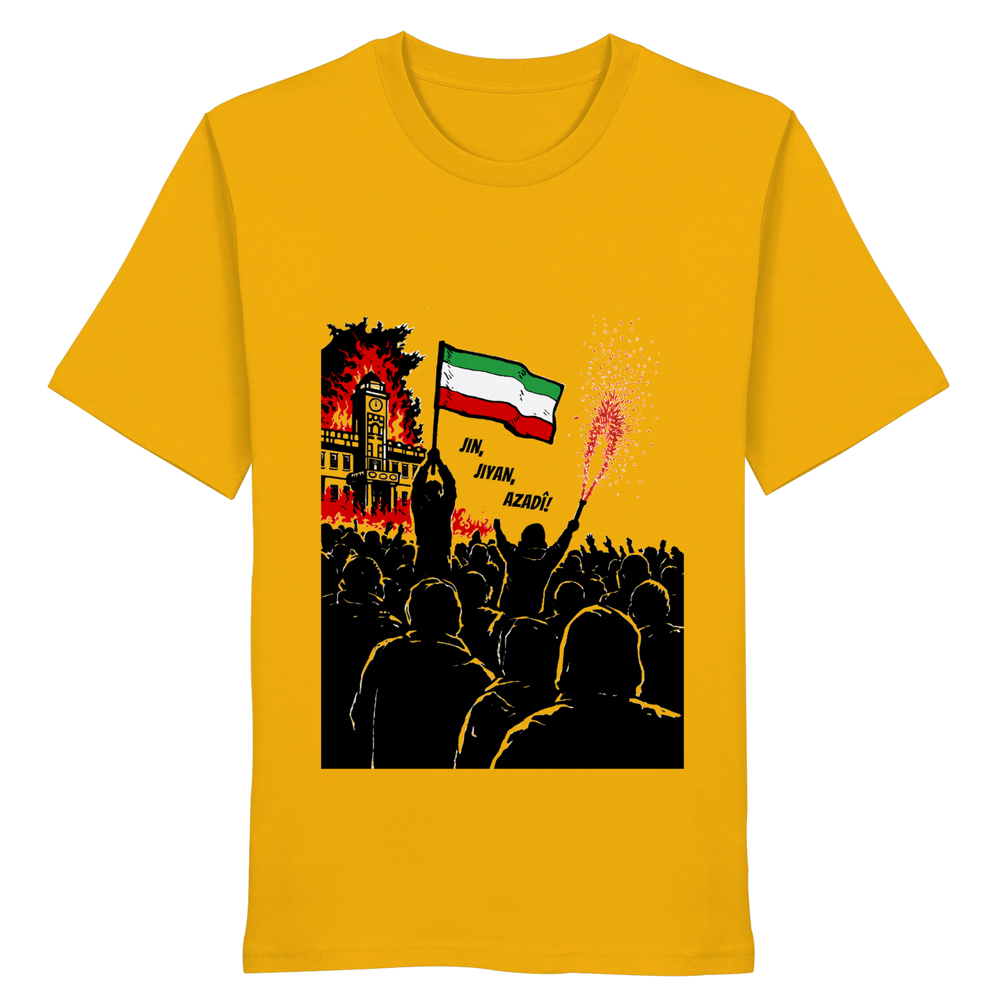 Jin, Jiyan, Azadi! - T-Shirt