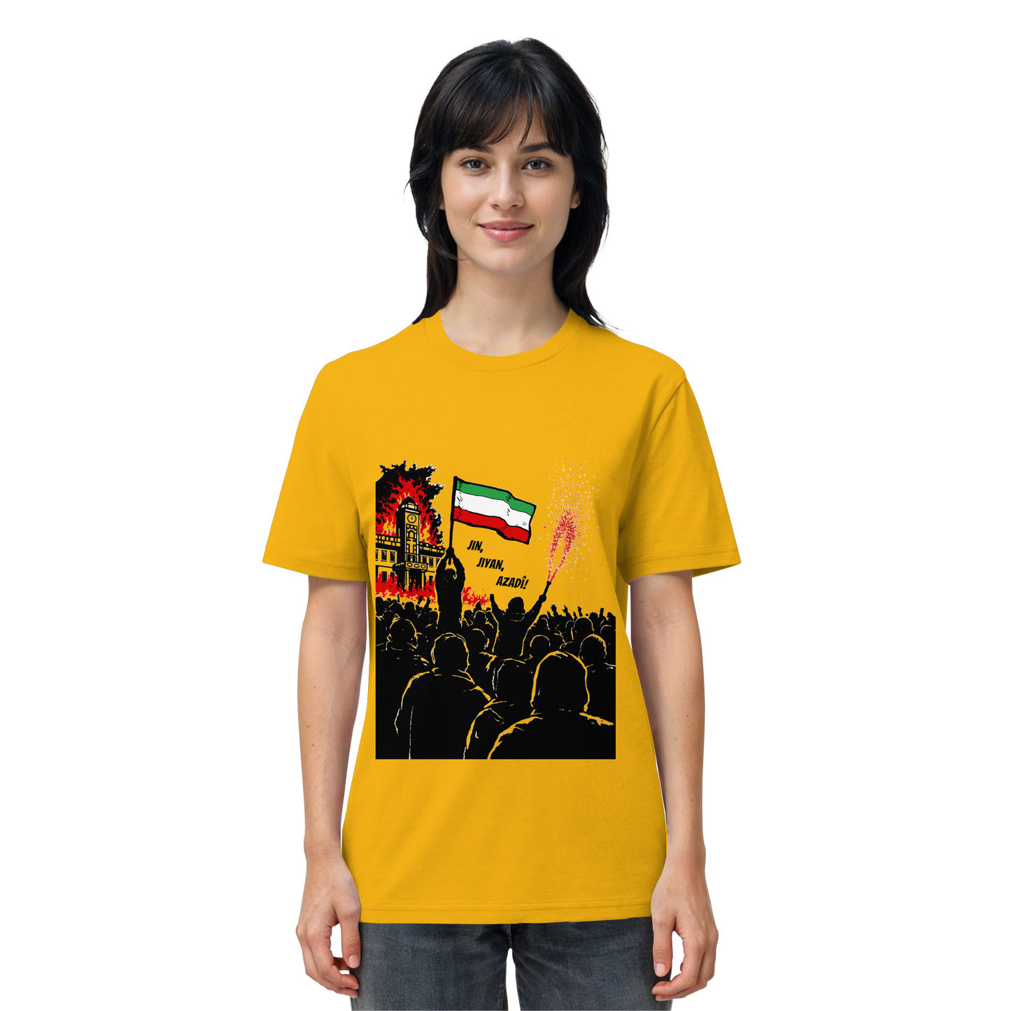 Jin, Jiyan, Azadi! - T-Shirt