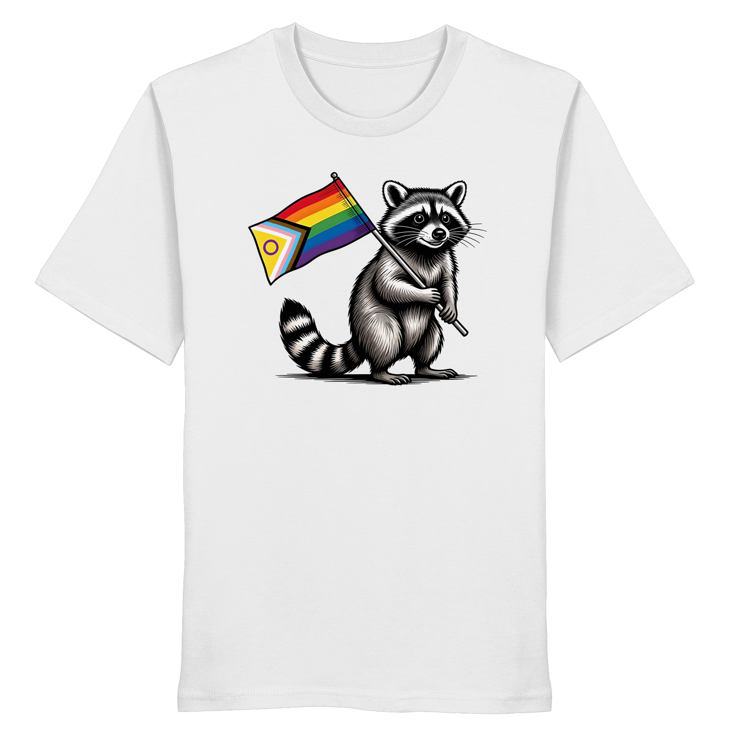 Raccoon Pride - T-Shirt