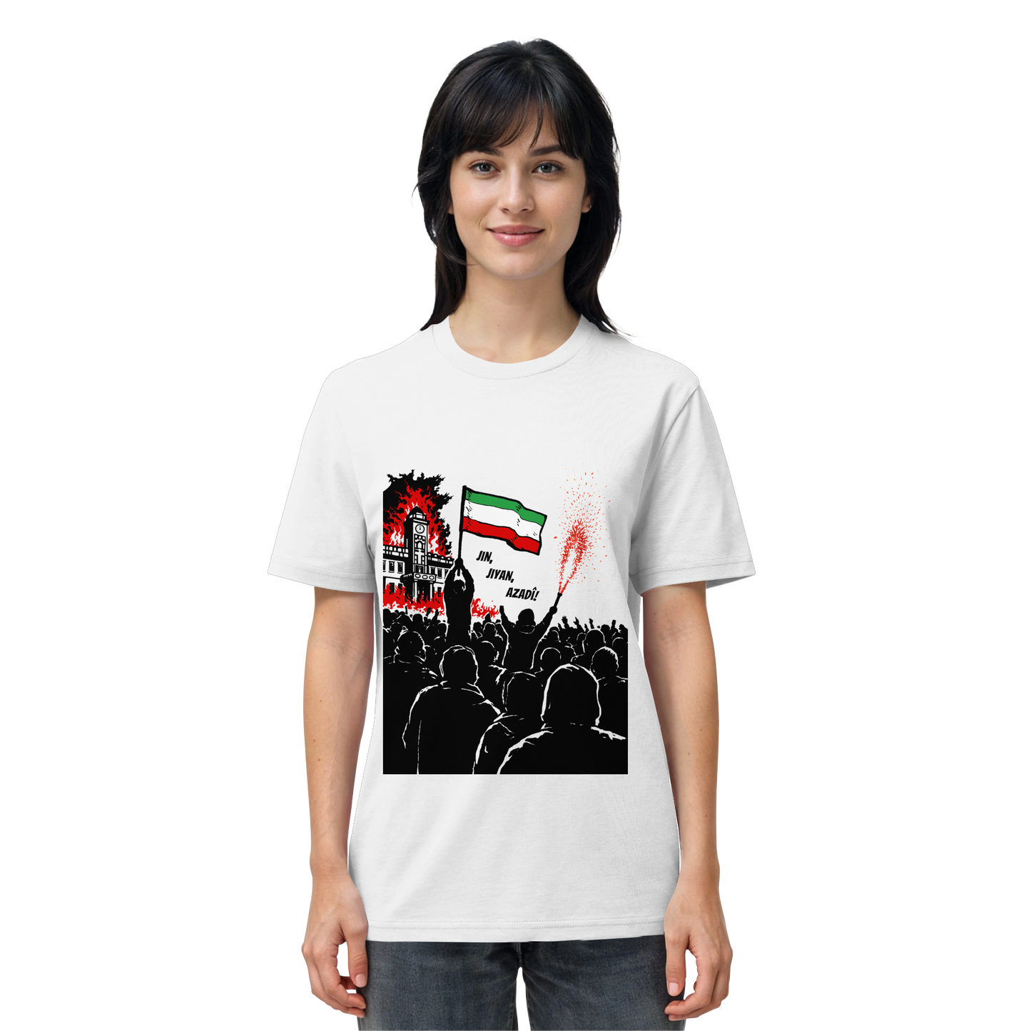 Jin, Jiyan, Azadi! - T-Shirt