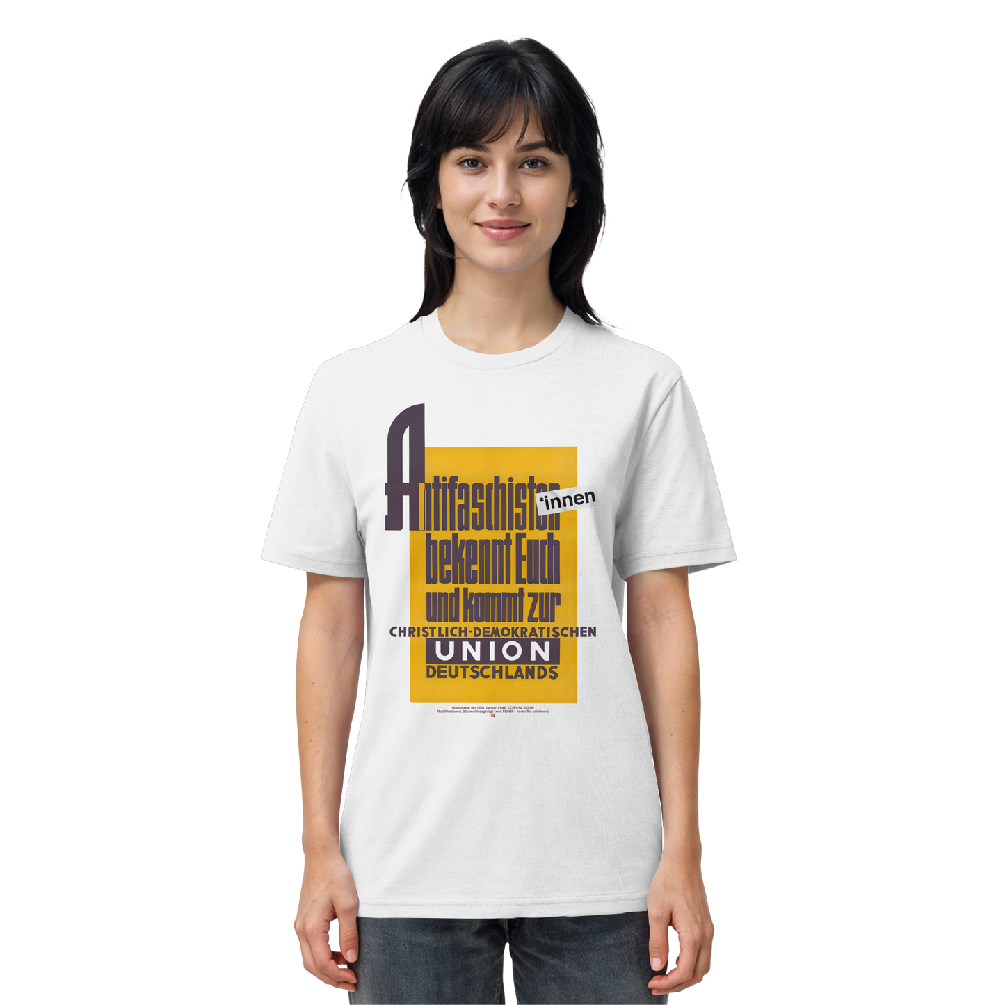 Antifaschist*innen, bekennt Euch und kommt zur CDU - T-Shirt