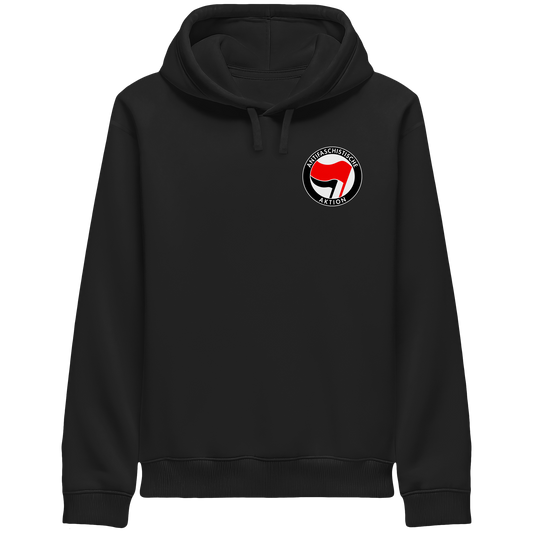 Antifaschistische Aktion (Kleiner Druck) - Hoodie mit Seitentaschen