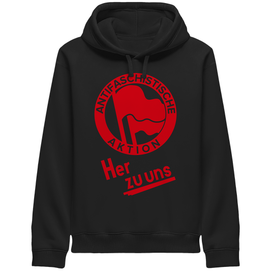 Antifaschistische Aktion (1932) - Hoodie mit Seitentasche