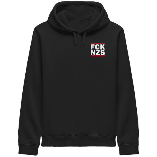 FCK NZS (Kleiner Druck) - Hoodie mit Seitentaschen