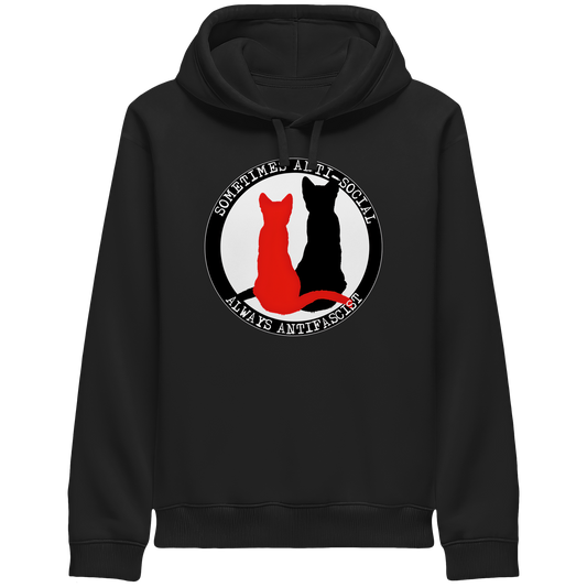 Sometimes Anti-social - Hoodie mit Seitentaschen