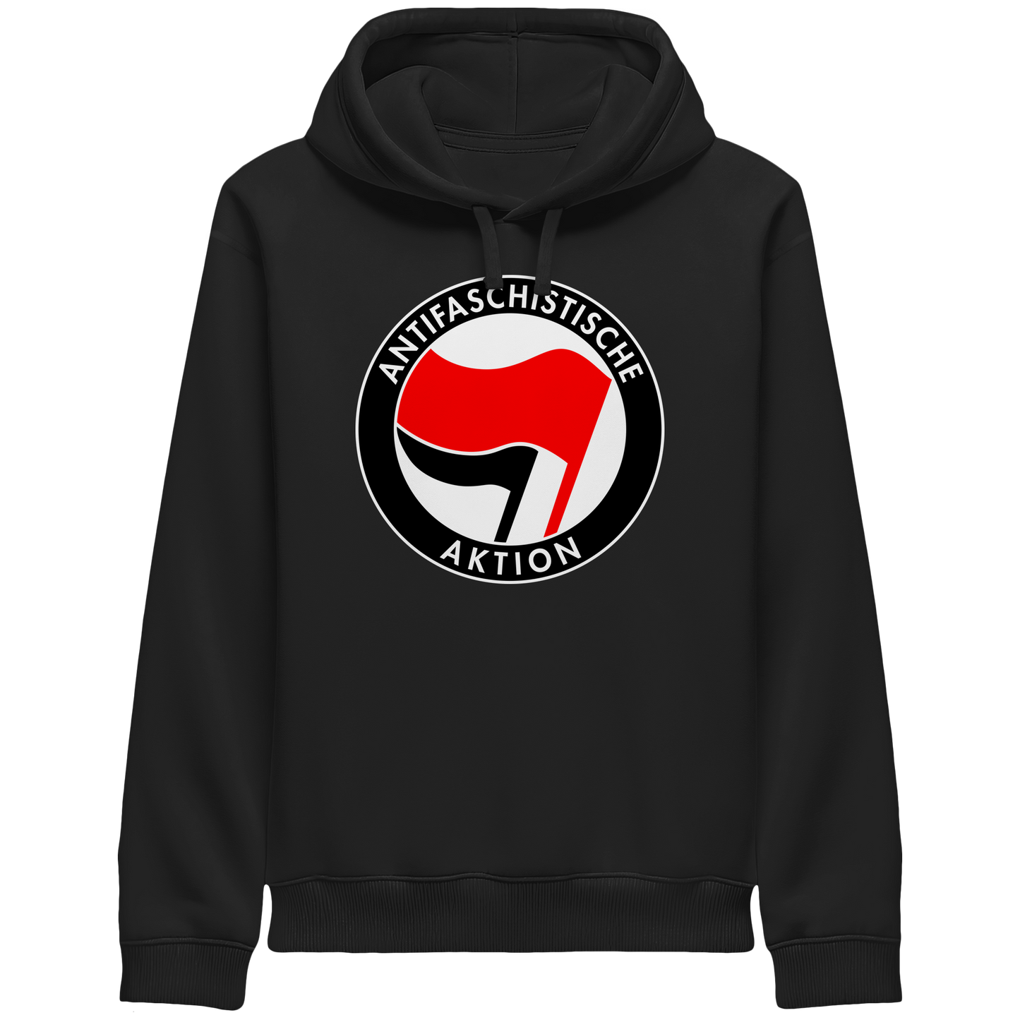 Antifaschistische Aktion - Hoodie mit Seitentaschen
