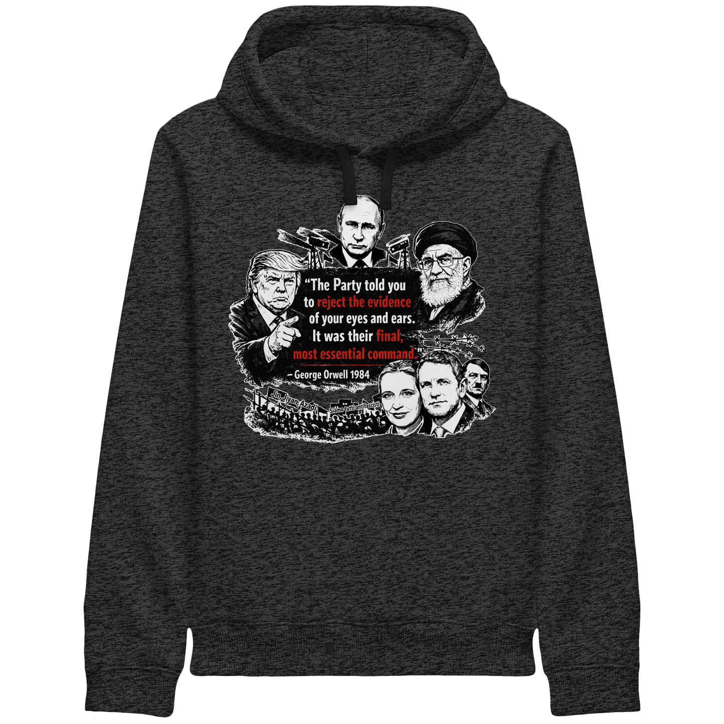 Alternative Fakten - Hoodie mit Seitentaschen