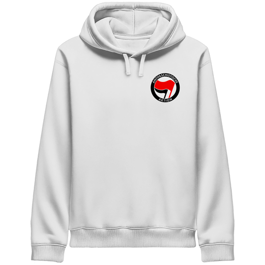 Antifaschistische Aktion (Kleiner Druck) - Hoodie mit Seitentaschen