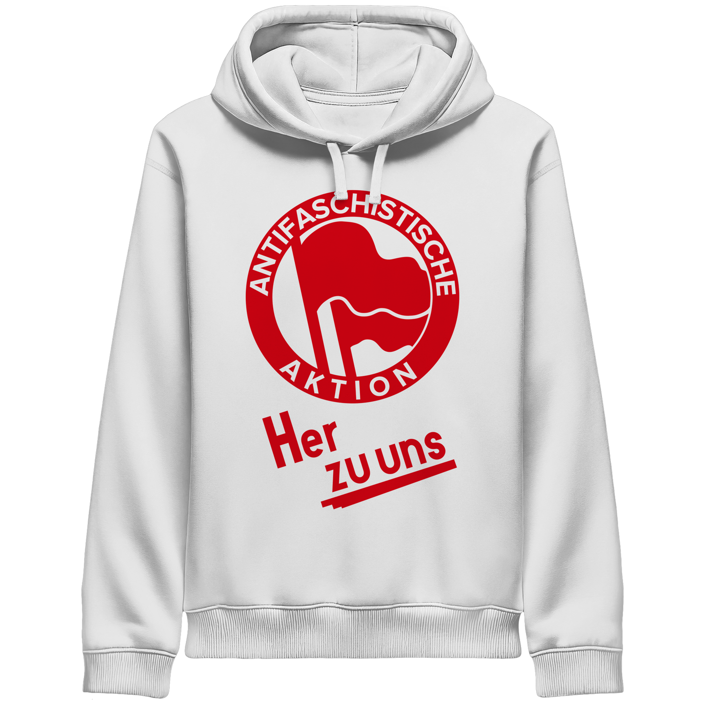 Antifaschistische Aktion (1932) - Hoodie mit Seitentasche