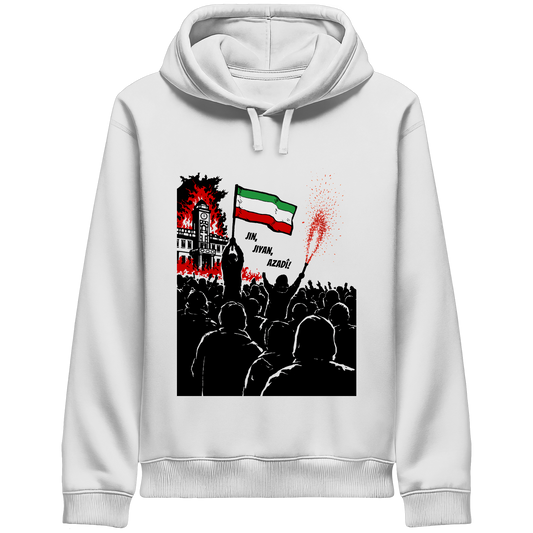 Jin, Jiyan, Azadi! - Hoodie mit Seitentaschen